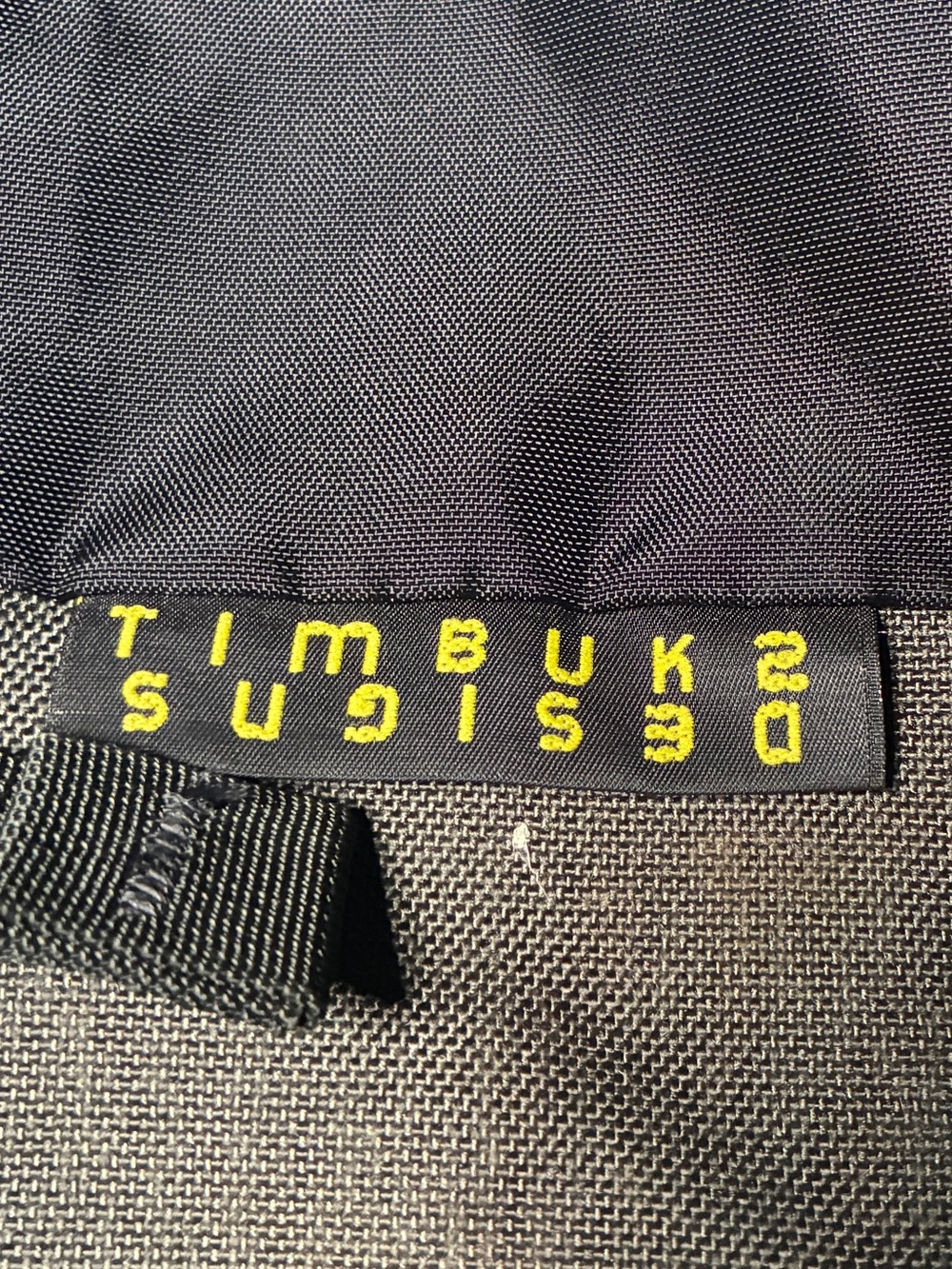 Timbuk2 x LL Bean Messenger Crossbody Bag Purple Blue Gray USED Good Condition - Picture 4 of 13
